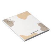 ästhetisches Memo Notizblock (angewinkelt)