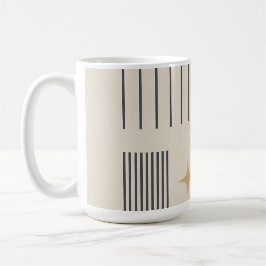 ästhetisches Minimaldesign Kaffeetasse (Links)