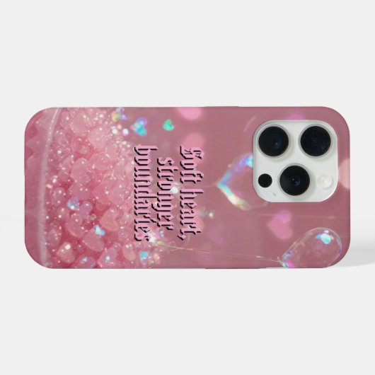 Ästhetisches minimalistisches iPhone-Case iPhone Hülle (Rückseite (Horizontal))