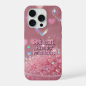 Ästhetisches minimalistisches iPhone-Case iPhone Hülle (Rückseite)