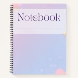 Ästhetisches minimalistisches Notizbuch für Journa