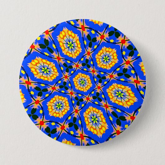 Ästhetisches Muster Button (Vorderseite)