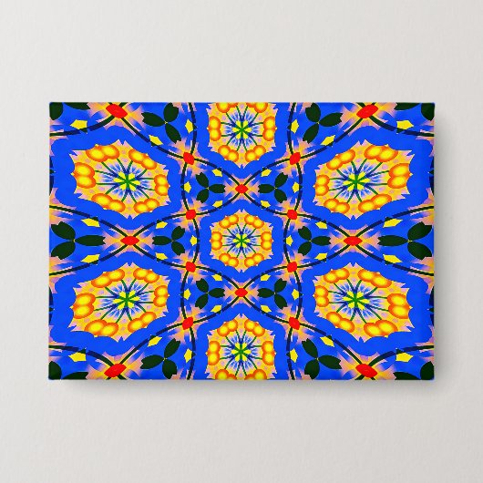 Ästhetisches Muster Button (Vorderseite)