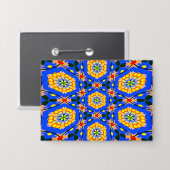 Ästhetisches Muster Button (Vorderseite/Rückseite)