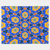 Ästhetisches Muster Fleecedecke (Vorderseite (Horizontal))