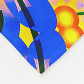 Ästhetisches Muster Fleecedecke (Ecke)