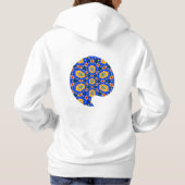 Ästhetisches Muster Hoodie (Rückseite)