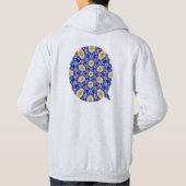 Ästhetisches Muster Hoodie (Rückseite)