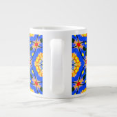 Ästhetisches Muster Jumbo-Tasse (Rückseite)