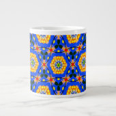 Ästhetisches Muster Jumbo-Tasse (Vorderseite)