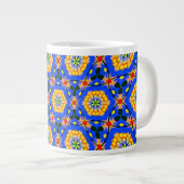Ästhetisches Muster Jumbo-Tasse (Vorderseite Rechts)