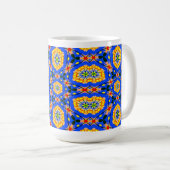Ästhetisches Muster Kaffeetasse (VorderseiteRechts)