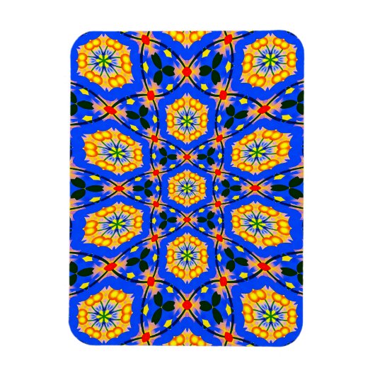 Ästhetisches Muster Magnet (Vertikal)