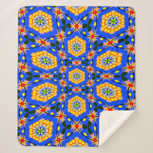 Ästhetisches Muster Sherpadecke