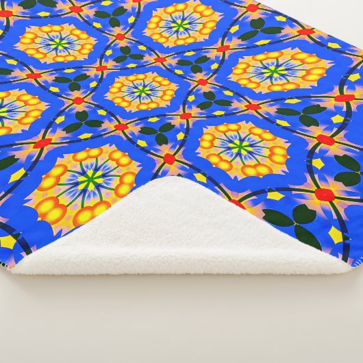 Ästhetisches Muster Sherpadecke (3/4)