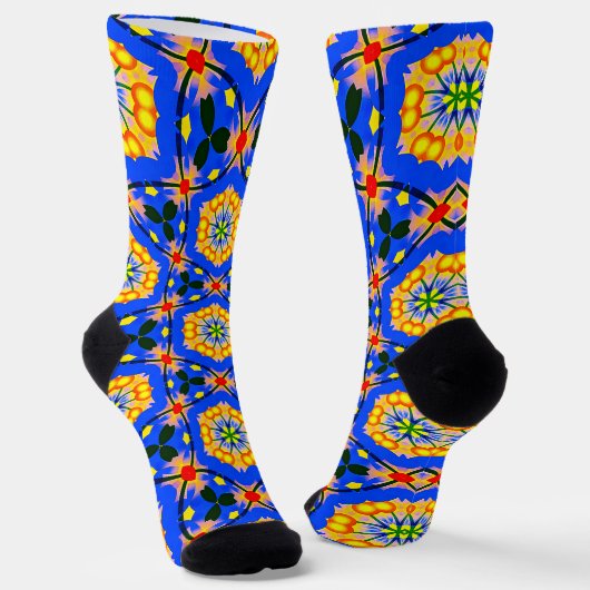 Ästhetisches Muster Socken (Gewinkelt)