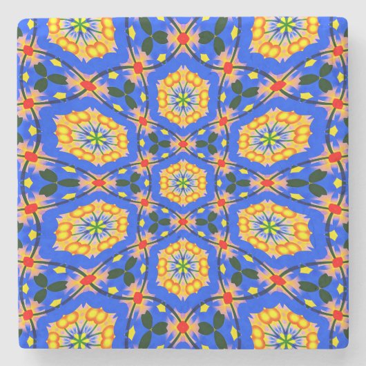 Ästhetisches Muster Steinuntersetzer (Vorderseite)