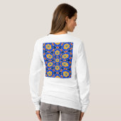 Ästhetisches Muster T-Shirt (Schwarz voll)