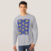 Ästhetisches Muster T-Shirt (Vorne ganz)
