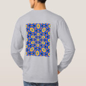 Ästhetisches Muster T-Shirt (Rückseite)
