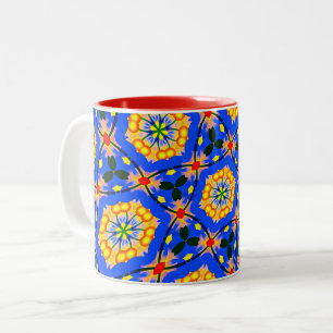 Ästhetisches Muster Zweifarbige Tasse