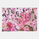 Ästhetisches nahtloses Muster Geschirrtuch (Horizontal)