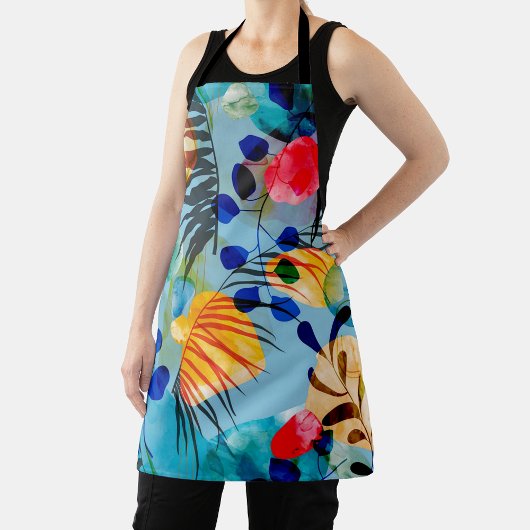 Ästhetisches nahtloses Muster Schürze