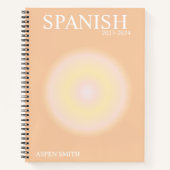 ästhetisches Notebook Notizblock (Vorderseite)