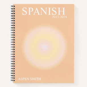 ästhetisches Notebook Notizblock