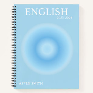 Ästhetisches Notebook Notizblock