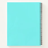 ästhetisches Notebook Notizblock (Rückseite)