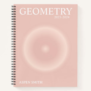 ästhetisches Notebook Notizblock