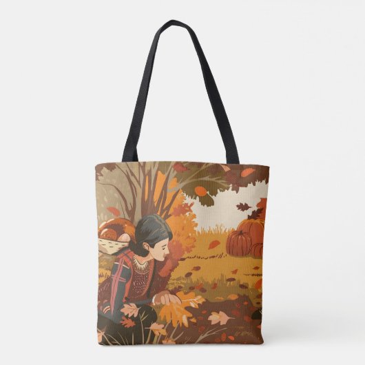 Ästhetisches Pilgrim-Muster Tasche (Rückseite)