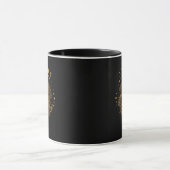 Ästhetisches Pilzhäuschen Goblincore Tasse (Zentrum)