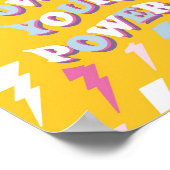 Ästhetisches Poster der 90er Jahre (Ecke)