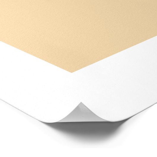 Ästhetisches Poster - Hier kommt die Sonne (Ecke)