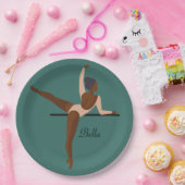 Ästhetisches Tanzen Ballerina Pappteller (Party)