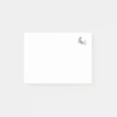 Ästhetisches Tiger-Design| Minimalistisch| Post-it Klebezettel (Vorderseite)