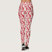 Ästhetisches Urlaubswellendesign Leggings (Rückseite)