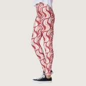 Ästhetisches Urlaubswellendesign Leggings (Links)