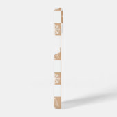 Ästhetisches Weihnachts-Schachbrett iPhone Hülle (Rechte Seite)