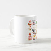 Ästhetisches Weihnachts-Spezial Kaffeetasse (Vorderseite Links)