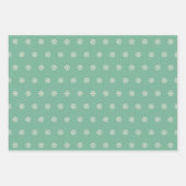 Ästhetisches Weihnachtswrapping-Papier Geschenkpapier Set (Vorderseite 2)