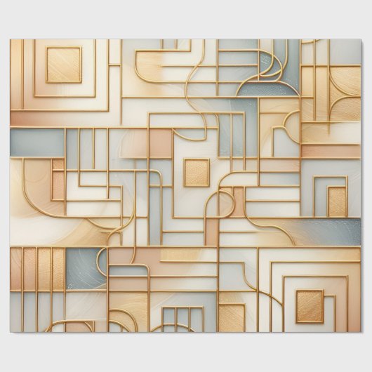 Ästhetisches Wrapping Paper Geschenkpapier (Flach)