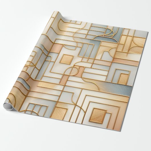 Ästhetisches Wrapping Paper Geschenkpapier (Ungerollt)