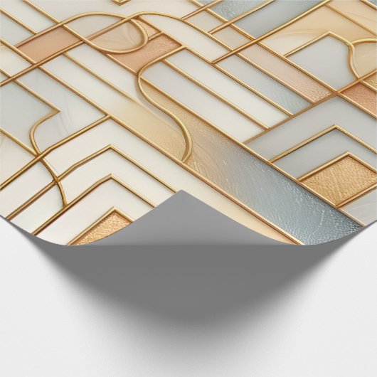 Ästhetisches Wrapping Paper Geschenkpapier (Ecke)