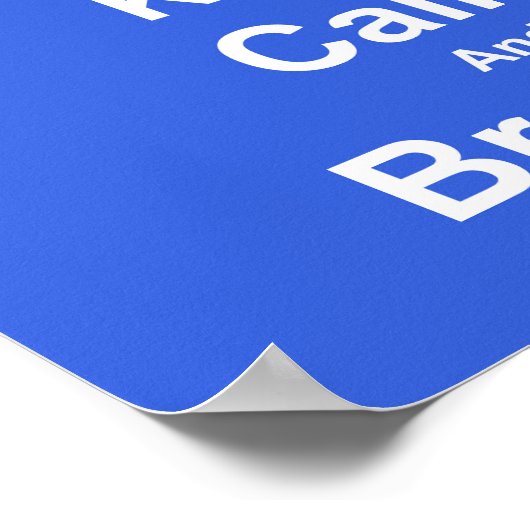 Asthma-Bewusstseinsstörung behalten Poster (Ecke)