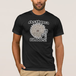 Asthma bläst Bewusstseinsbildung T-Shirt