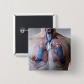 Asthma Button (Vorne & Hinten)