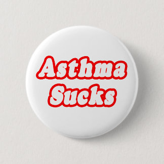 Asthma Ist zum Kotzen Button